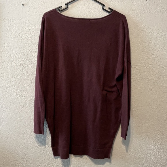 Maroon Leela & Lavender long sleeve shirt - Picture 2 of 2